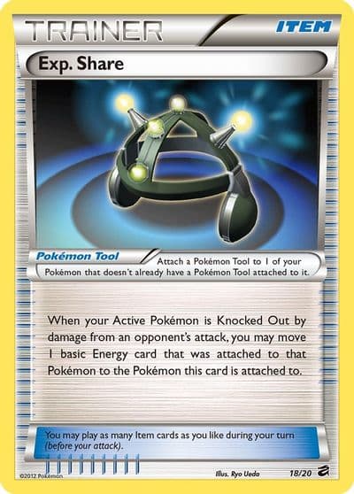 Exp. Share Dragon Vault Pokemon card