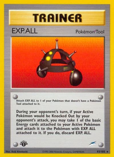 EXP.ALL Neo Destiny Pokemon card