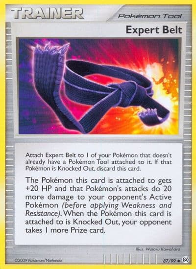 Expert Belt Arceus Pokemon card