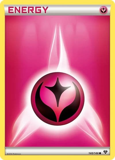 Fairy Energy XY Base Set Pokemon card