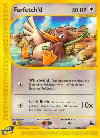 Farfetch'd Skyridge Pokemon card