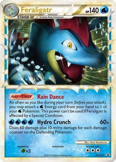 Feraligatr (Prime) - HGSS07 HGSS Promos Pokemon card