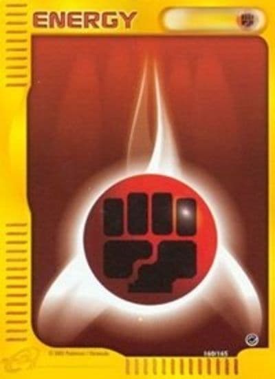Fighting Energy Expedition Pokemon card