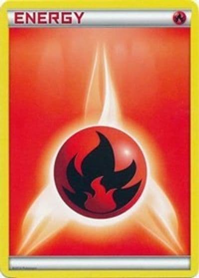 Fire Energy Kalos Starter Set Pokemon card