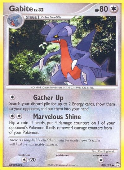Gabite Countdown Calendar Promos Pokemon card