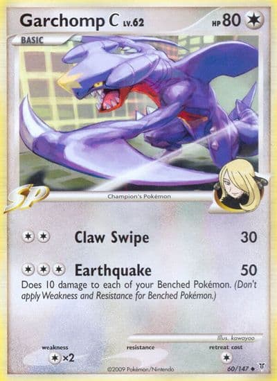 Garchomp C Supreme Victors Pokemon card