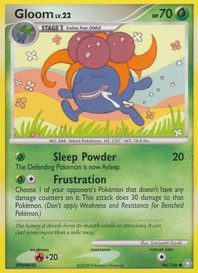 Gloom (96) Legends Awakened Pokemon card