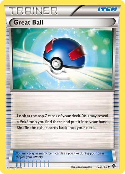 Great Ball Boundaries Crossed Pokemon card