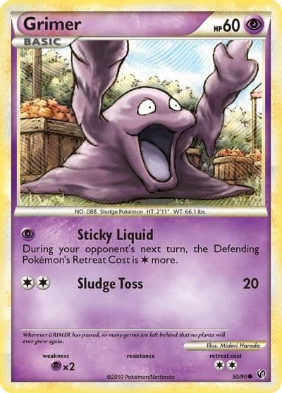 Grimer Undaunted Pokemon card