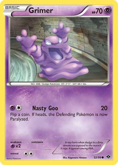 Grimer Next Destinies Pokemon card