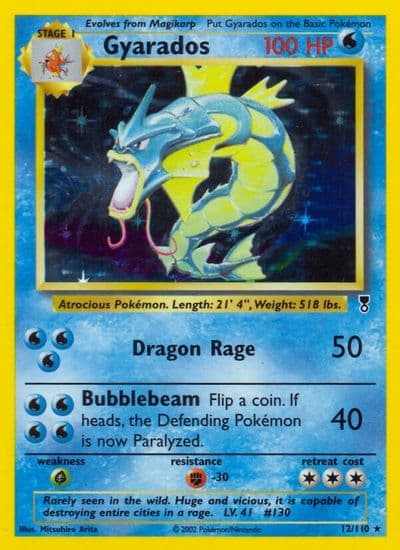 Gyarados Legendary Collection Pokemon card