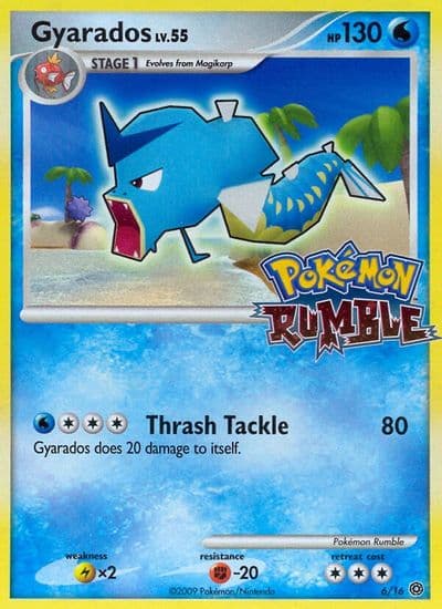Gyarados Rumble Pokemon card