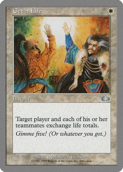 Get a Life Unglued Magic card