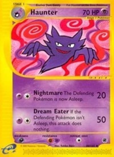 Haunter Expedition Pokemon card