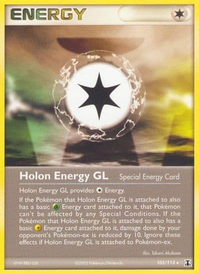 Holon Energy GL Delta Species Pokemon card