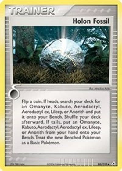 Holon Fossil Holon Phantoms Pokemon card