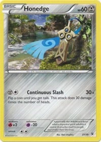 Honedge Kalos Starter Set Pokemon card