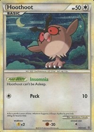 Hoothoot - HGSS05 HGSS Promos Pokemon card