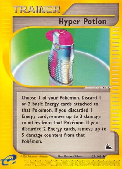 Hyper Potion Skyridge Pokemon card