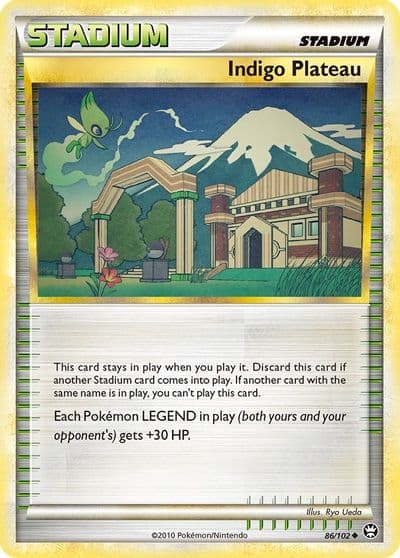 Indigo Plateau Triumphant Pokemon card