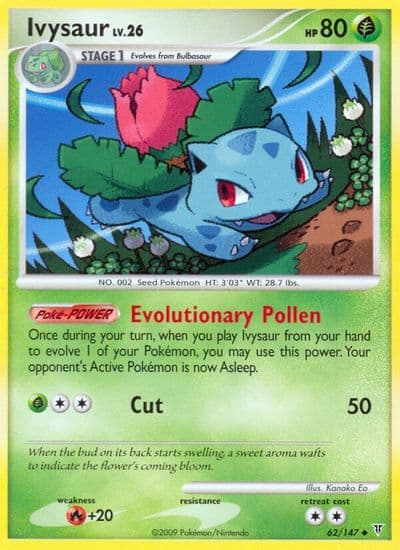 Ivysaur Supreme Victors Pokemon card