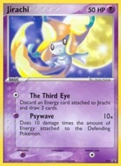Jirachi - 021 (Jirachi: Wish Maker DVD Release) Nintendo Promos Pokemon card