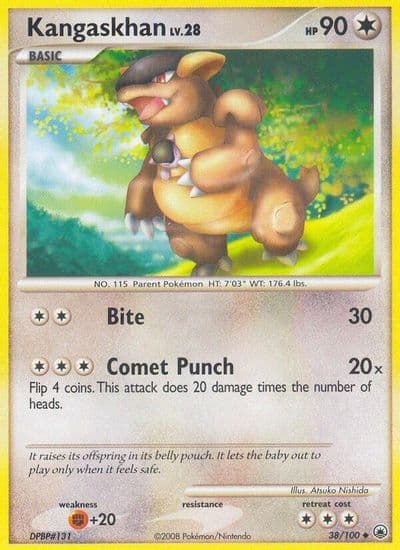 Kangaskhan Majestic Dawn Pokemon card