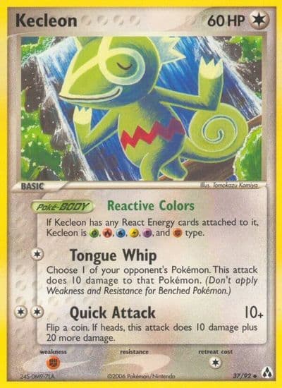 Kecleon Legend Maker Pokemon card