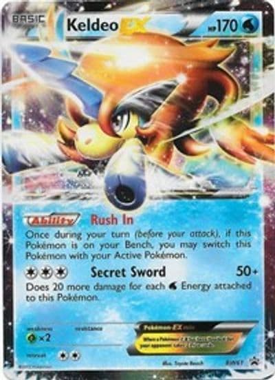 Keldeo EX - BW61 Black and White Promos Pokemon card