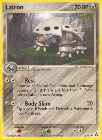 Lairon Legend Maker Pokemon card