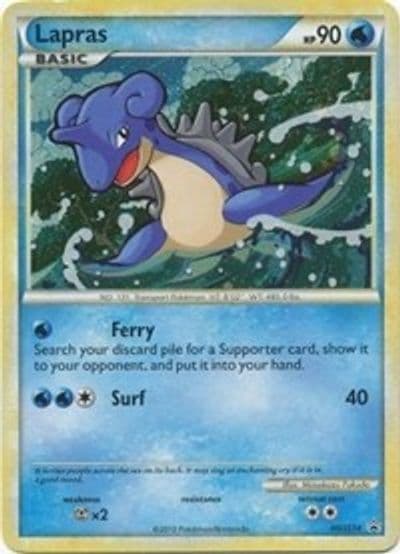 Lapras - HGSS14 HGSS Promos Pokemon card