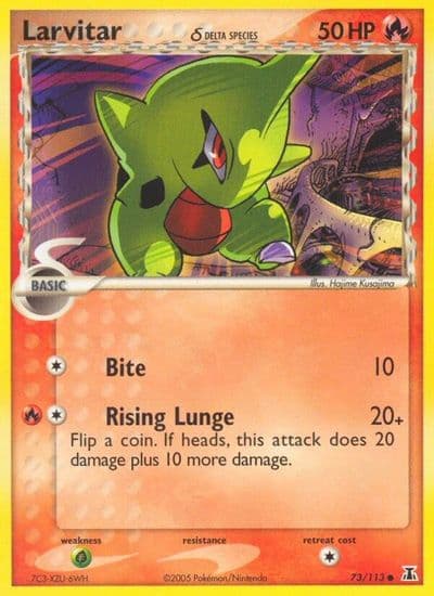 Larvitar (Delta Species) Delta Species Pokemon card