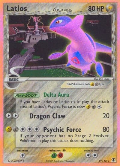 Latios (Delta Species) Delta Species Pokemon card