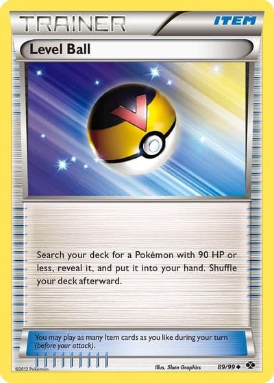Level Ball Next Destinies Pokemon card