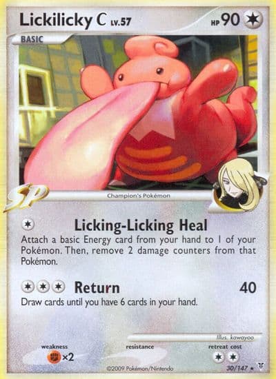 Lickilicky C Supreme Victors Pokemon card