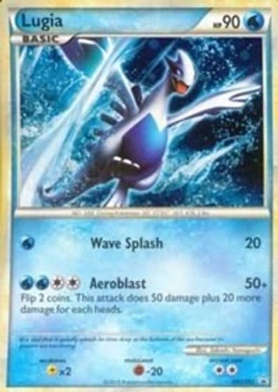 Lugia - HGSS02 HGSS Promos Pokemon card