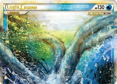 Lugia Legend (Top) HeartGold SoulSilver Pokemon card