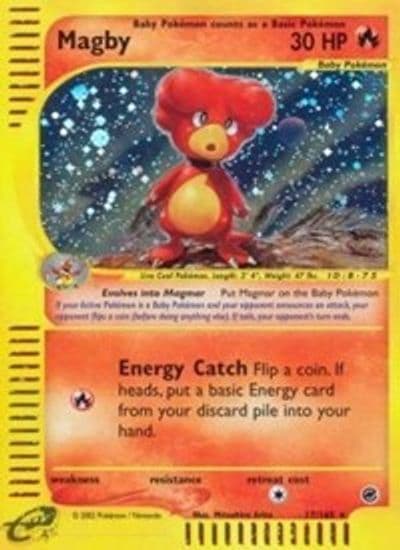 Magby (17) Expedition Pokemon card