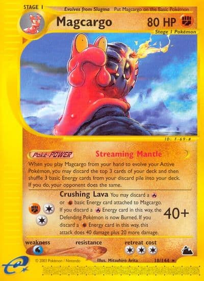 Magcargo (18) Skyridge Pokemon card