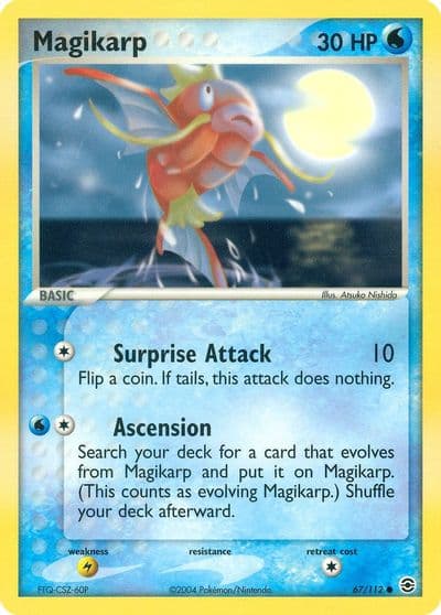 Magikarp FireRed & LeafGreen Pokemon card