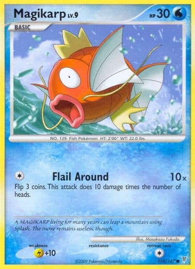 Magikarp Supreme Victors Pokemon card