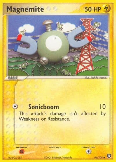 Magnemite Team Rocket Returns Pokemon card