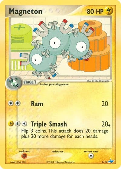 Magneton EX Trainer Kit 1: Latias & Latios Pokemon card