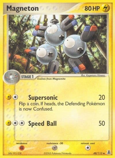 Magneton Delta Species Pokemon card