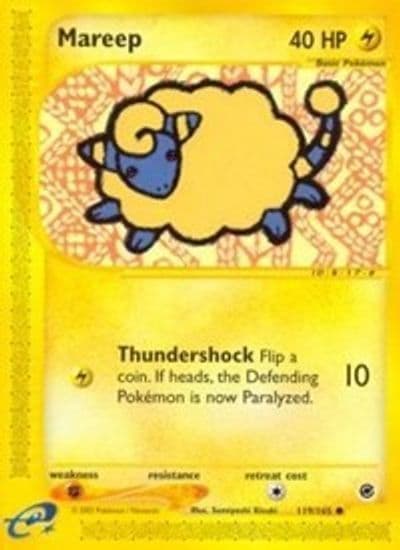 Mareep Expedition Pokemon card