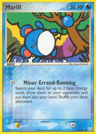 Marill Team Rocket Returns Pokemon card