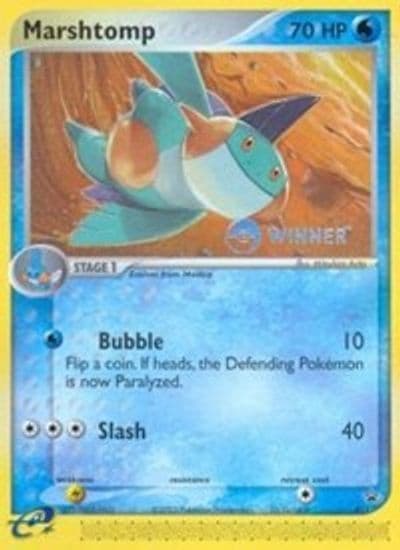 Marshtomp - 011 (e-League) [Winner] Nintendo Promos Pokemon card