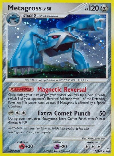 Metagross Legends Awakened Pokemon card