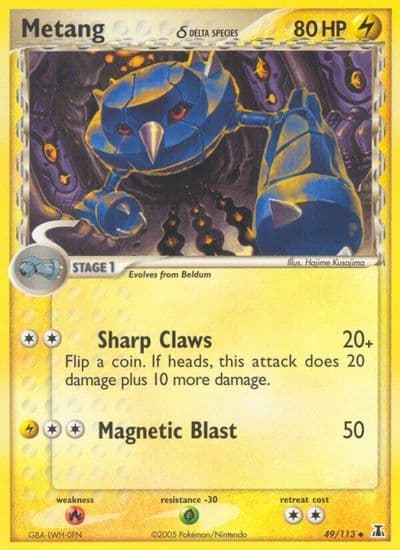 Metang (Delta Species) Delta Species Pokemon card