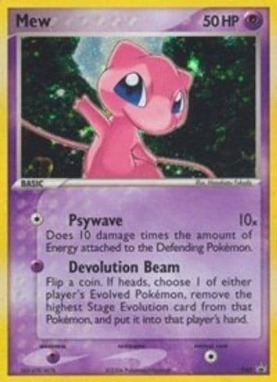 Mew - 040 (Trainer's Challenge Set) Nintendo Promos Pokemon card